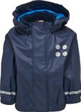 Lego Wear Justice Kinder Regenjas Donkerblauw Maat 80