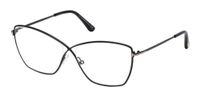 Tom Ford FT5518 Lunettes de vue femme œil de chat 57mm noir