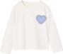 Vertbaudet Meisjesshirt met lange mouwen en hart