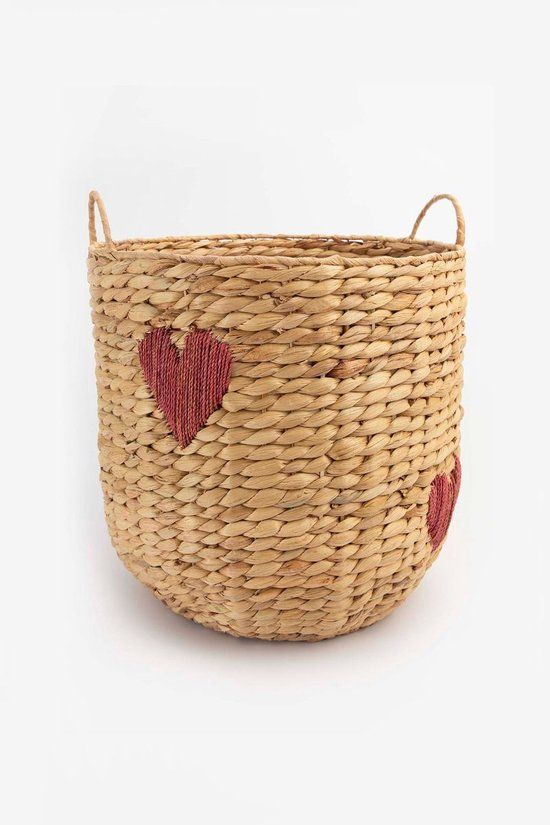 Sissy-Boy Mand van hyacinth - Rode hartjes - Roze - ø35 cm