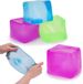 8 cm (3 inch) squishy mega cube slow rise squieze toy - 3 couleurs différentes - 3 ans et plus
