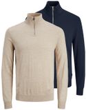 Jack & Jones Heren troyer 2 pack Emil Knit