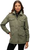 Superdry Embellished Jas Groen L Vrouw