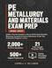 PE Metallurgy and Materials Exam Prep: 2,000+ Practice Questions with an Online Exam Simulator Reviewing Corrosion & Fracture Mechanics to Earn Your Professional Engineer License