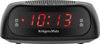 Krüger&Matz Wekkerradio - FM/AM - Snooze Functie - KM0824 - Zwart
