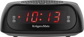 Krüger&Matz Wekkerradio - FM/AM - Snooze Functie - KM0824 - Zwart