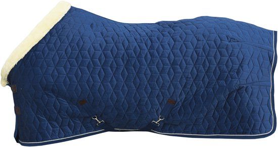 Kentucky Horsewear Showdeken Velvet - Marine - 160 - Paardendeken