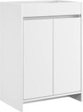 vidaXL Badkamer Onder Wasbak Kast Wit 56 x 37,5 x 81 cm
