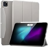 ESR Ascend Trifold Book Case Geschikt voor Apple iPad Pro 11 (2024/2025) - Verstelbare Book Case met Sleep/Wake Functie - Hoes met Penhouder - Grijs