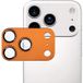 Imak iPhone 17 Pro Max Full Cover Metal Verre Trempé Protecteur d'Objectif de Caméra - Orange