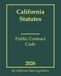 California Statutes Public Contract Code 2026