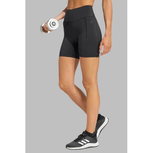 adidas Performance sportshort Optimé zwart