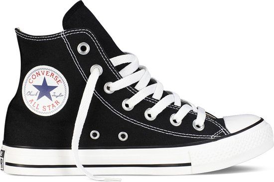 Converse Chuck Taylor All Star Sneakers Hoog Unisex - Black - Maat 42.5