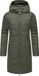 Ragwear Dames Dizzie Coat Dark Olive24