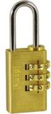 Kasp K11020D Hangslot Goud-geel Cijferslot