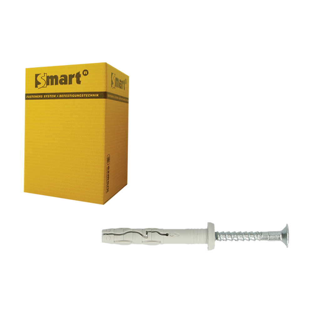 pgb-Europe SMART | Nagelplug met cilinder boord Ø 5x40 N | 200 st SM0PCKN010500403