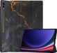 iMoshion Tablet Hoes Samsung Galaxy Tab S9 Ultra - Book Case - Zwart / Black Marble