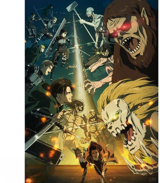 ABYstyle Abysse Corp Attack on Titan Set van 2 Posters 52 x 38 cm