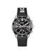 BOSS Heren chronograaf quartz horloge RUNNER collectie met zwarte siliconen band - 1514141