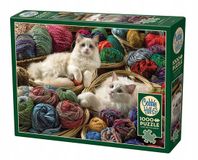 Cobble Hill Puzzle 1000 pièces : Ragdoll chats