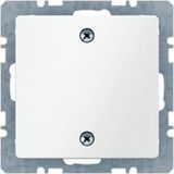 Hager Berker Q.1 blindplaat wit polar