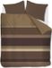 Beddinghouse Fera dekbedovertrek - Lits-Jumeaux - 240 x 200/220 cm - Bruin