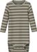 NAME IT Baby gestreepte romper - Dusty Olive - Maat 74