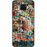 Xiaomi Redmi Note Graffiti 1 Verstevigd hoesje met sublimatie bedrukking