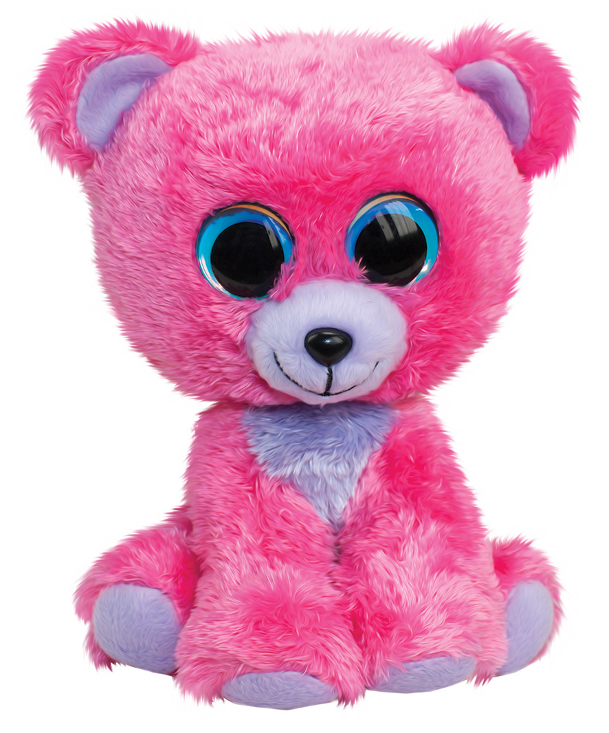 Lumo Stars Bear Raspberry Big 24cm