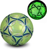 AnyPrice® Glow-in-the-Dark Reflective Holographic Soccer Ball - Size 5 - Green