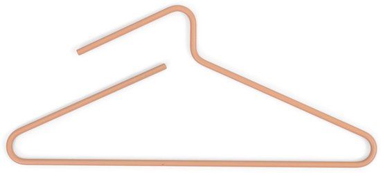 Spinder Design kledinghangers Hang-On - Clay Terra - set van 5 - Staal