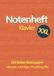 Notenheft Klavier DIN A4 XXL: 150 Seiten Notenpapier mit 6 Doppelsystemen pro Seite – inklusive wichtiger Musik- und Klavierbegriffe