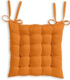Today zitkussen Matelassee Mandarine - Oranje