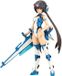 Kotobukiya Frame Arms Girl Kit de modèle en plastique Stylet Maillot de bain Bleu Impulse Couleur Ver. 16 cm