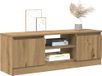 Maison Exclusive - meuble TV, chêne artisanal, 102x30x36 cm, panneau de fibres de bois