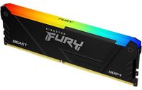 Kingston FURY Beast 8 GB DDR4 3200 MHz CL16 RAM-geheugen, aanpasbare RGB-verlichting, infrarood synchronisatie