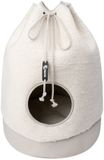 District 70 CASA Teddy - Kattenhuis - Polyester - 45 x 45 x 60 cm - Cream