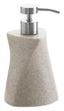 Gedy LB810300300 Zeepdispenser, beige, 10,7 x 9,6 x 17,5