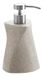 Gedy LB810300300 Zeepdispenser, beige, 10,7 x 9,6 x 17,5