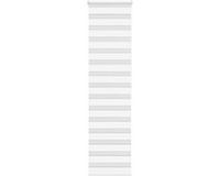 vidaXL Zebra Rolgordijn Wit 65x200 cm