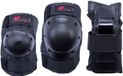 K2 Valbescherming set Volwassenen zwart/rood S