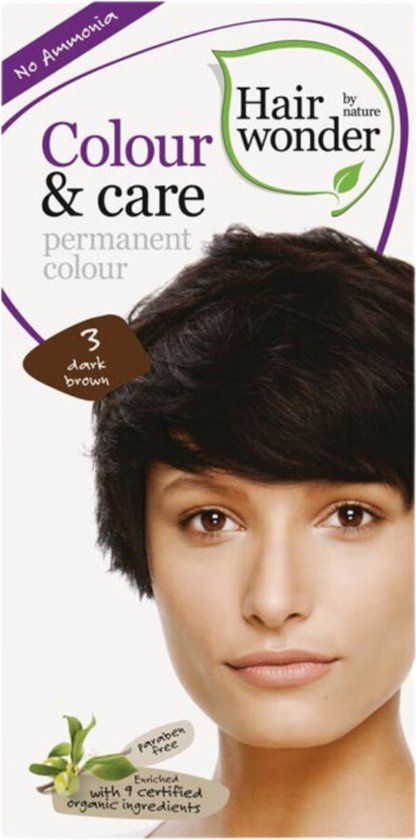 Hairwonder Colour & Care 3 Dark Brown 100ml