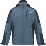 Regatta Kinder Calderdale III Waterdichte Jas met Capuchon Blauw Unisex 170