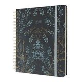 Kokonote Academic Diary 2026 Week To View - Nuit Florale