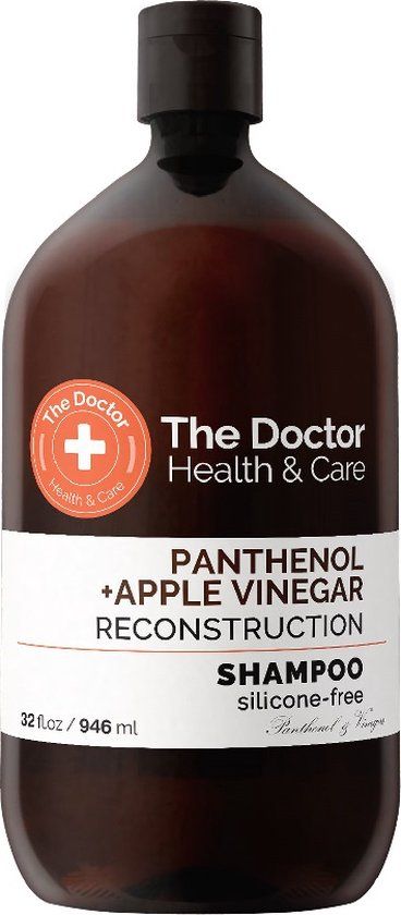 The Doctor Health & Care Reconstructieve Haarshampoo Apple Cider Vinegar + Panthenol 946ml