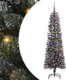 vidaXL Kunstkerstboom met 150 LED Groen 150 cm PVC en Plastic en Staal