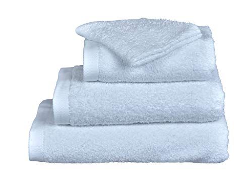 MiCasa badhanddoek - wit - 500 g - 8435223080362