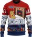 JAP Christmas Around the World Kersttrui voor kinderen (maat 122/128) - 100% Gerecycled - Kriebelt niet - Kerstcadeau - Foute Kersttrui jongens en meisjes (7/8 jaar) - Nederland - Rood/Wit/Blauw