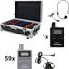 Albrecht audio ATT/ATR400 60er 29970.S60 Tourguide systeem Ensemble de 60 pièces