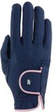Roeckl Lona Handschoenen - Navy-pink - Maat 8